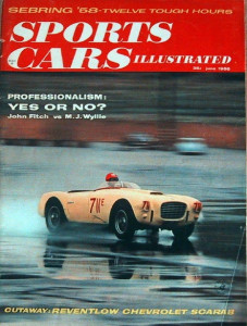 SPORTS CARS ILLUSTRATED 1958 JUNE - SCARAB, MIDGET, REVENTLOW SCARAB